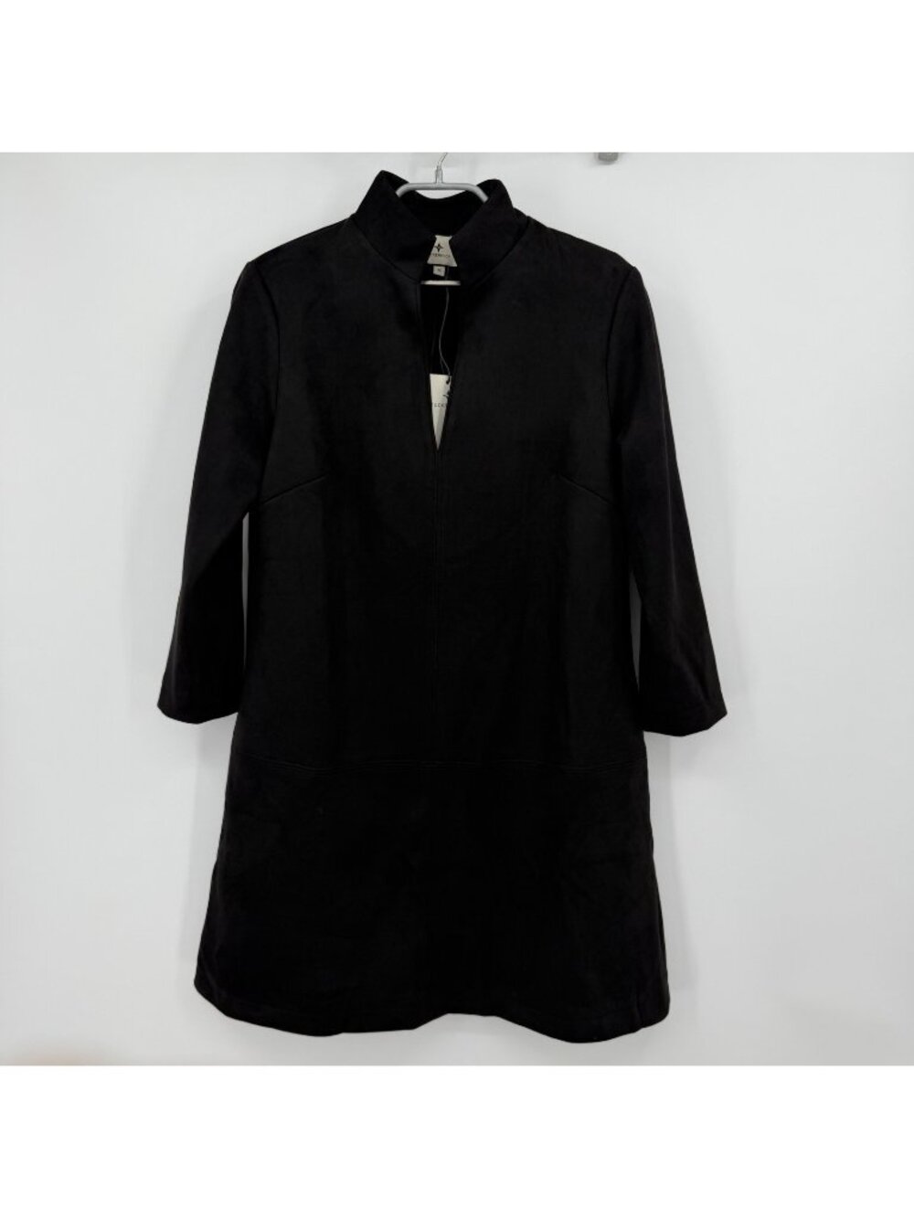 Tuckernuck Faux Suede A-Line Shift Dress size M Medium Women's Mini Length